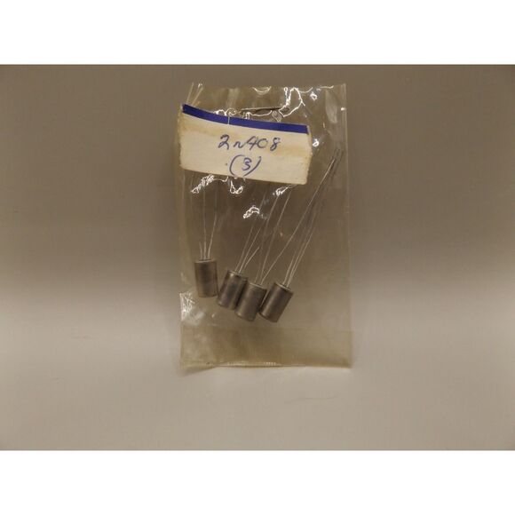 Lot of 4 Vintage 2N408 Metal Transistors - Picture 1 of 4